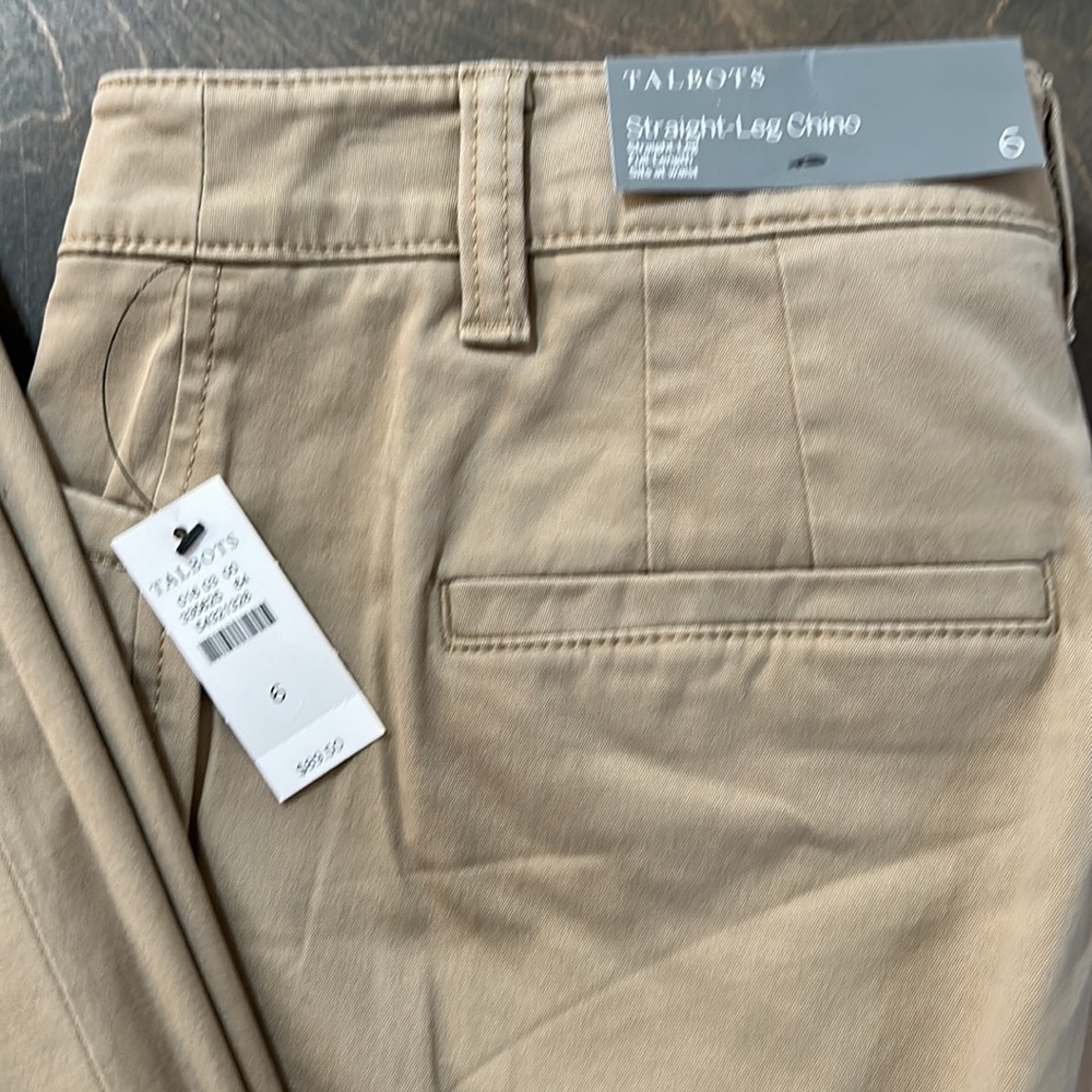 Brand New 😍 Talbots Straight-Leg Chino ❤️